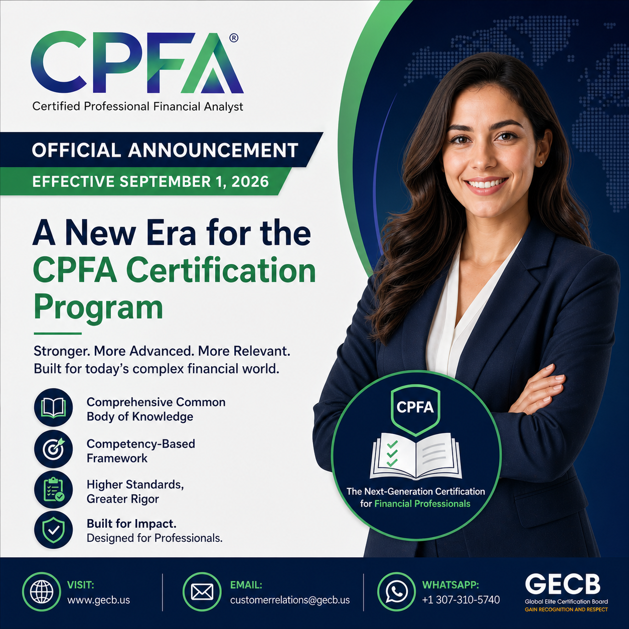Major Evolution of the CPFA Certification Program (Effective September 1, 2026)